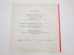Пластинка И.С. Бах — произведения для клавесина с  - Pic n 292437