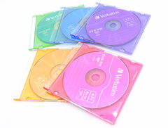 Диски DVD-RW Verbatim Colour 5 штук - Pic n 294267