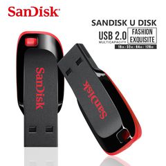 Флешка USB2.0 SANDISK Cruzer Blade 128ГБ черная