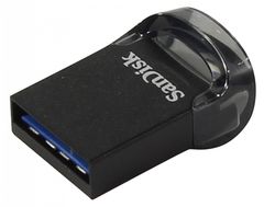 Флешка мини USB3.1 Sandisk ULTRA FIT 256ГБ черная - Pic n 296890