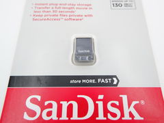Флешка мини USB3.1 Sandisk ULTRA FIT 256ГБ черная - Pic n 296890