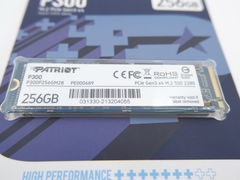 SSD жесткий диск 256GB M.2 2280 M Key P300 P300P256GM28 PATRIOT 814914026519 - Pic n 296964