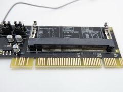 Контроллер PCI to Mini-PCI Выходной интерфейс контроллера miniPCI Интерфейс подключения контроллера 