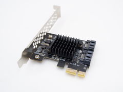 Контроллер PCI-E SATA 6Gb 2port Marvell 88SE9125 - Pic n 297361