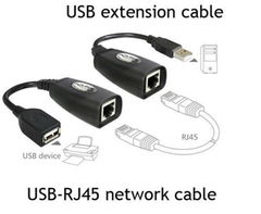 Удлинитель USB по LAN витой паре до 50м 2шт