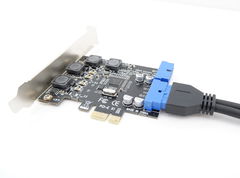 Контроллер PCI-E to USB3.0 на 2Port 19PIN - Pic n 297591