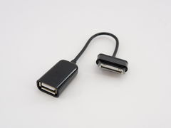 Кабель-переходник OTG Samsung 30-pin -&gt; USB 2.0 F для подключения внешних USB-устройств к Samsung GalaxyTab, Tab 2, Note. Замена EPL-1PL0BEGSTD. Че