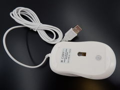 USB Мышь Белая. Без логотипа! CBR CM 131c - Pic n 297799