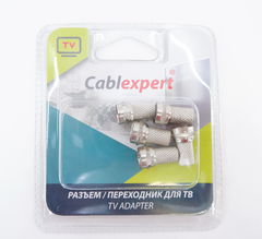 F-Коннектор Gembird Cablexpert для кабеля RG6 18mm 5шт SPL6-01 