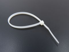Стяжка для кабеля ПК 200х3.6мм, 25шт нейлон белая