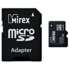 Карта памяти microSD 16GB Mirex класс 10 - Pic n 265124
