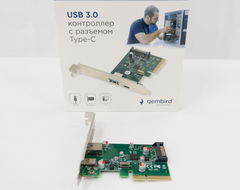 Контроллер PCI-E USB порт + Type-C SPCR-02 Gembird - Pic n 299605