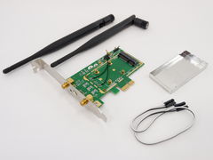 Адаптер для установки mini PCI-E в PCI-E x1