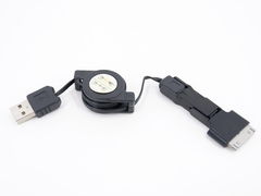 USB кабель рулетка универсальный 3-in-1