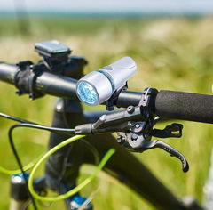 Велосипедный передний фонарь с креплением - Pic n 301148