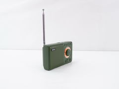 Радиоприемник аналоговый, всеволновый Perfeo заря, зеленый