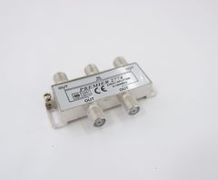 Телевизионный разветвитель Premier 2774 на 4 тв 5-1000MHz + разъем F на кабель RG-6