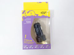Автомобильное ЗУ KS-057 зарядка 2А 2 USB-порта - Pic n 302217