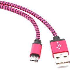 Кабель USB 2.0 на micro USB Am-microB пурпурный 1м - Pic n 302245
