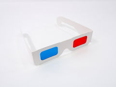 3D картонные анаглифные очки универсальные - Pic n 262105
