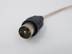 FM радио антенна гибкая NT-108 3,2 m 75 Ohm FM для музыкальных центров разъем типа F Male для FM-радио - Pic n 307077