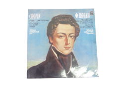 Пластинка Ф. Шопена концерт №2 С 10-17001-2 скол на пластинке