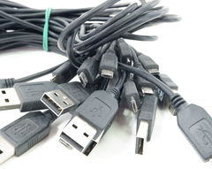 Кабель USB на micro USB длинна 1метр комплект 10штук. - Pic n 307467