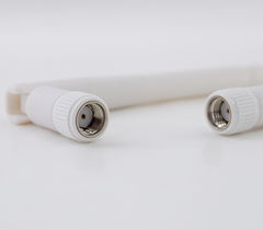 Wi-Fi антенна 5DBi 2.4G 2DB всенаправленная SMA Female 11cm, Прямая или угловая для роутеров, цвет Белый 1шт. - Pic n 308022