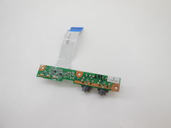 Плата аудио разъемов и Led индикацией от ноутбука HP Compaq Presario CQ70 50.4D029.001 - Pic n 308067