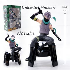 Фигурка NARUTO “Kakashi Hatake” Какаси Хатакэ 17,5 см в подарочной коробке. Съёмная маска и меч в комплекте. Лицензия. - Pic n 308298
