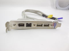 Планка портов на заднюю часть корпуса 2x USB 2.0 + FireWire 1394a (6pin) + FireWire 1394b (9pin) - Pic n 309139