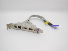 Планка портов на заднюю часть корпуса 2x USB 2.0 + FireWire 1394a (6pin) + FireWire 1394b (9pin) - Pic n 309139