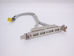 Планка портов в корпус 4 Port USB 2.0 9Pin