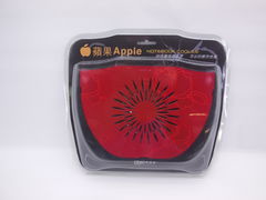 Подставка для ноутбука 12-15 дюймов Apple Notebook Cooler, вентилятор. Red 267x208x26мм