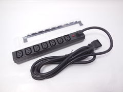 Модуль распределения питания HP HSTNR-PS03 Modular PDU Extension Bar 411273-002, 417585-001 ток до 16A, вилка C20, 7 розеток С13, индикатор, кабель 2м