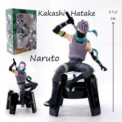 Фигурка NARUTO “Kakashi Hatake” Какаси Хатакэ 17,5 см в Подарочной коробке, модель Z601391KH. Съёмная маска и меч в комплекте.  - Pic n 308430
