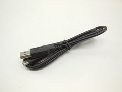 Кабель USB на miniUSB длинна 1 метр, цвет чёрный НОВЫЙ