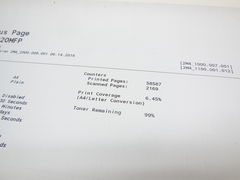 МФУ Kyocera ECOSYS FS-1020MFP Пробег: 58.587 стр. - Pic n 299736