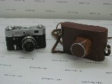 Пленочный фотоаппарат ФЭД-3 /Объектив ФЭД И-61 2.8/52 /Чехол для переноски