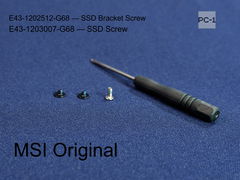 E43-1202512-G68 SSD Bracket Screw