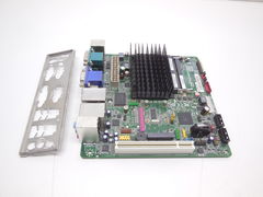 Материнская плата Mini-ITX 170ммх170мм Intel D2500CC с процессором Intel Atom D2500 чипсет NM10 (CG82NM10) SO-DIMM DDR3 SATA 2x 1 Гбит/с WiFi/BT 4x US