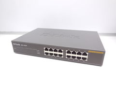 Коммутатор (switch) D-link DES-1016D 16 Port 10/100 Мбит/сек не управляемый, питание от сети, возможность монтажа в стойку