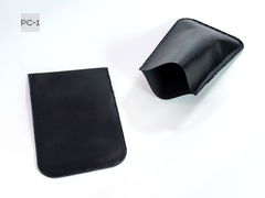 14х9,5см Чехол для внешнего жесткого диска 2.5" SSD. Подойдет для защиты любой электроники размером 12х7,5х1,3см (Д.Ш.В) Черный материал Эко Кожа - Pic n 310926