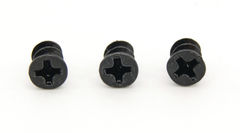 4шт. M5x7,5mm Саморез для вентилятора ПК. Диаметр резьбы 5мм, винты с тупым концом для кулера в компьютерный корпус, черный  - Pic n 295866