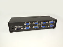 Видеосплиттер ATEN 8-Port Video Splitter (VS138A) 1 вход SVGA и 8 выходов видеосигнала. Усилитель на 1,5 ГГц видеосигналы высокой четкости, 