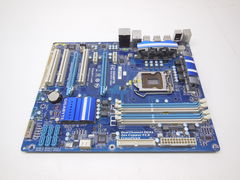 Материнская плата Socket 1156 Gigabyte GA-P55-UD3 <br />Имеется небольшой дефект разъема PS/2 (На работоспособность подключаемых устройств не влияет) - Pic n 310979