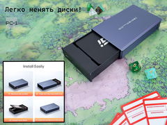 Внешний 2,5" USB-C RAID-1 «Зеркало» с двумя HDD 500GB Делает копии на два диска одновременно. Питания от USB. Все уже настроено! - Pic n 310097