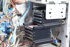 Подвесная съёмная корзина в салазки ATX корпуса ПК или Сервера. Модульный Кронштейн для 4шт 2.5" SATA жестких дисков SSD, HDD в отсек 3.5" - Pic n 311032
