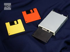 10шт. Цветные Дискеты FDD 1.44 Мб 3.5" Verbatim в пластиковом прозрачном боксе, форматированные, износостойкие. - Pic n 311028