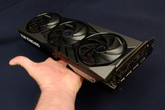 Видеокарта 16Гб MSI GeForce RTX 4060 Ti GAMING X SLIM 16G Длина 307мм, PCI-E Gen 4x8, 7680x4320 2685МГц GDDR6 128-bit S/N602-V517-59SB2403000614 - Pic n 311057